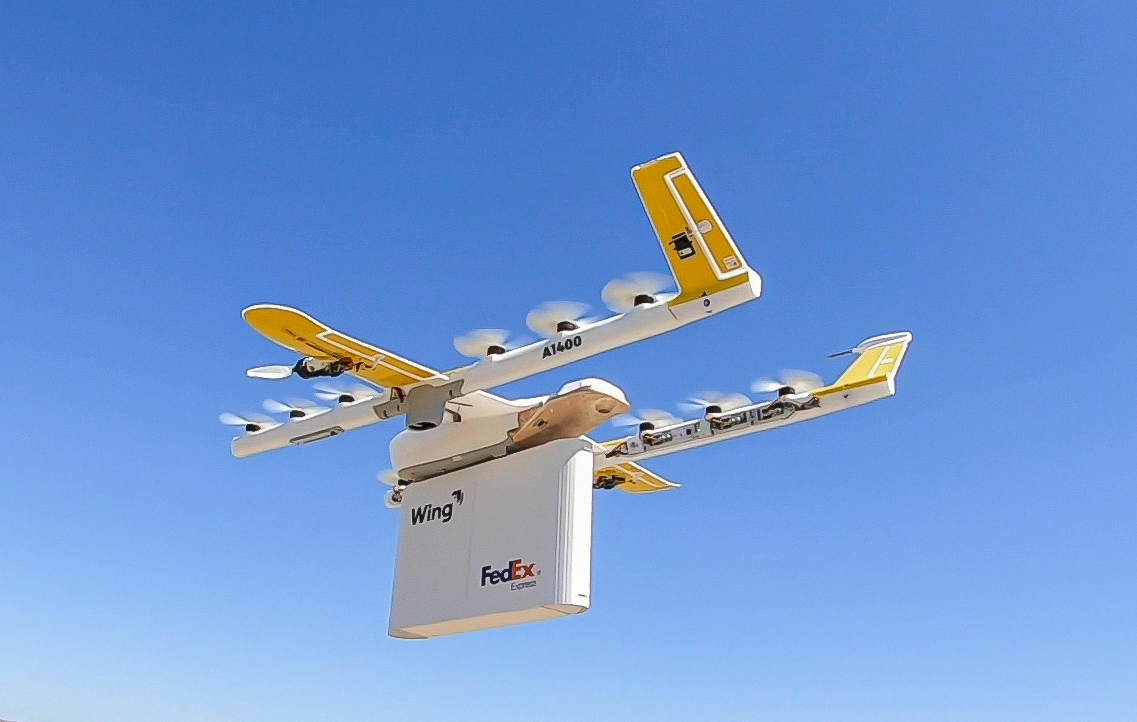 Wing drone delivery cost sale